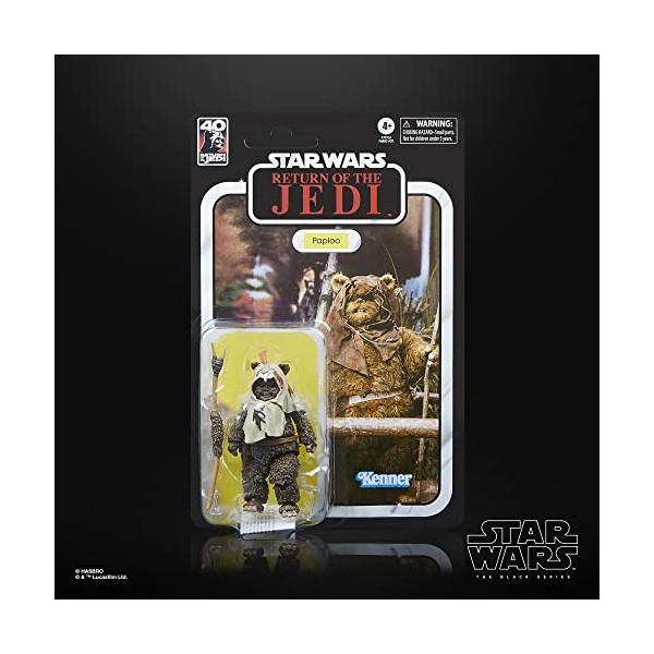 Star Wars The Black Series, Paploo, Le Retour du Jedi, Figurine de 15 cm