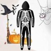 Fulidngzg Costume dHalloween pour enfant garçon et homme - Body pour femme - Costume dHalloween - Fermeture éclair - Famill