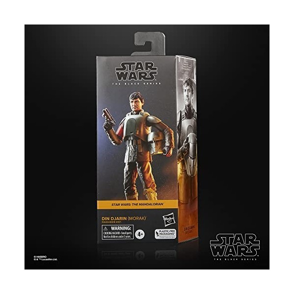 Hasbro Star Wars: The Mandalorian Black Series Figurine Din Djarin Morak 15 cm