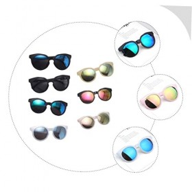 TOYANDONA 7 Pièces Lunettes Lunettes Rondes Lunettes De Soleil DÉté Lunettes De Soleil De Plage Enfants Enfants Lunettes Enf