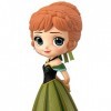 Figura Anna Coronation Style Frozen Disney Characters Q Posket 14cm
