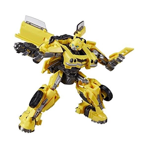 Transformers Generations Studio Series 100, Figurine Bumblebee Classe Deluxe de 11 cm, Transformers: Rise of The Beasts
