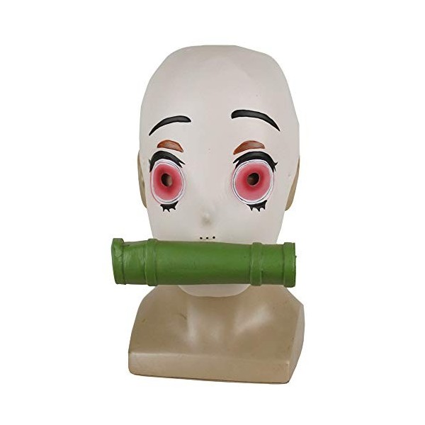 PonPom Masque de cosplay japonais pour garçons et filles Kamado Nezuko 