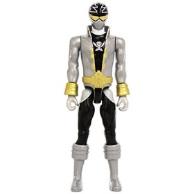 Bandai - 96937 - Figurine Animation Géante - Power Rangers - Argent - 30 Cm