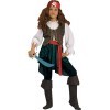 Ciao Piratessa Dei Caraibi Costume Bambina Taglia 4-5 Anni Con Spada, Marron/Rouge/Noir, Ans Garçon