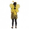 Krause & Sohn Costume pour Enfant Honeybee Summi 92-128 Pantalon Beanie Carnaval Abeille Animal Costume Jardin 92/98 
