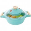 Hape Set Cuiseur Vapeur - Pour les Enfants de 3 ans et Plus- Jeu dImitation Interactif Cuisine, Cocotte-Minute Interactive A