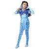 Pmkvgdy Avatar 2 Way of Water Movie Costumes pour enfants, Halloween garçons/filles Cosplay Onesies, Blue Planet Superhero Sh