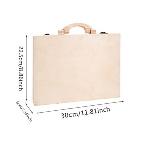 Mashin Caisse à Outils en Bois Jeu Dimitation Bricolage Construction Jeu dimitation Charpentier Cadeau pour Les Enfants, 22