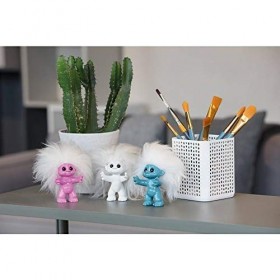 Figurine Mat White / White 9 cm de Goodluck Trolls