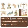 wecmkah Motricité Fine Assortie pour Les Tout-Petits Garçons Et Filles Jouets Démontage Jeu Construction Jouet Éducatif pour 