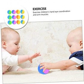 Toyvian 48 Pièces Balle Collante Lancer Et Attraper Ensemble De Jeu pour Enfants Bols À Succion pour Bébé Jouets pour Tout-Pe