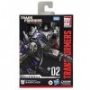 Transformers Generations Studio Series, Figurine 02 Gamer Edition Barricade Classe Deluxe de 11 cm, Transformers: War for Cyb