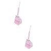 YARNOW 2 Ensembles Violet Enfants Petit Dessin Animé Enfants Oreille Enfants Garçons Détachable Filles Maternelle Nettoyage P