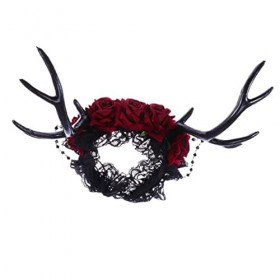 FRCOLOR Bandeaux Enfant Maquillage Bande De Cheveux Costume De Sorcière Pour Le Jour Des Morts Corne De Cheveux Cerceaux Orei