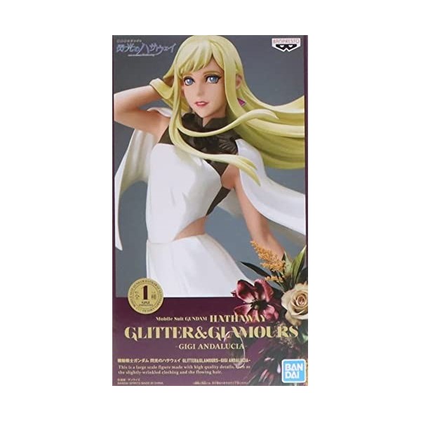 BANPRESTO Gundam Hathaway - Gigi Andalucia - Figurine Glitter & Glamours 25cm