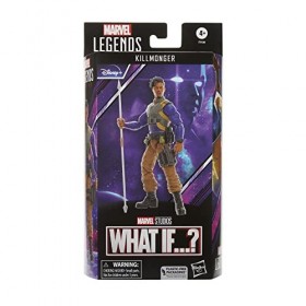 Marvel Legends Series What If…?, Figurine Killmonger de 15&nbsp;Cm Exclusivité sur Amazon