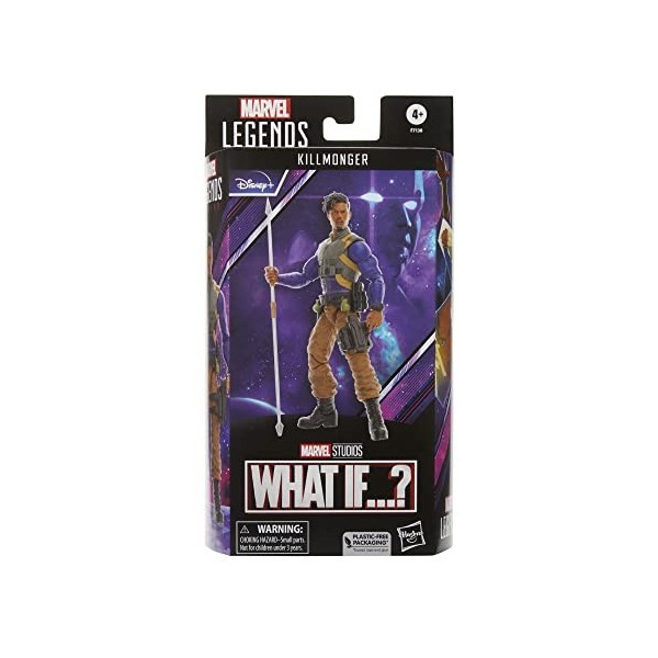 Marvel Legends Series What If…?, Figurine Killmonger de 15 Cm Exclusivité sur Amazon