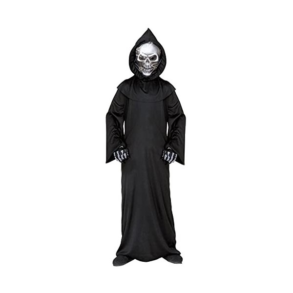 Costumes Bourreau & Grim Reaper | Grim Reaper, Holographique Père Temps Costume Garçon | Taille 128 | Halloween | Déguisement