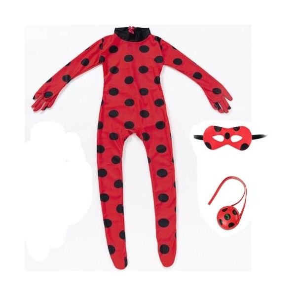 Costume dHalloween pour enfant avec masque pour les yeux et sac