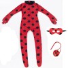 Costume dHalloween pour enfant avec masque pour les yeux et sac