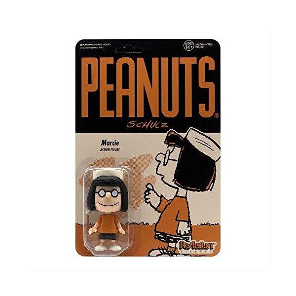 SUPER7 Reaction Peanuts® Figureurine, Camp Marcie - Figurine à Collectionner