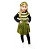 Costume dabeille - fille - déguisement - carnaval - halloween - cosplay - taille s - 3/4 ans - idée cadeau pour Noël et anni