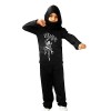 Costume de guerrier ninja - enfant - déguisement - carnaval - halloween - cosplay - taille l - 7/8 ans - idée cadeau pour Noë