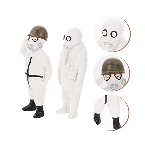 Toyvian 10 Pcs Jouets Figurines De Docteur À Collectionner Ornement De Maison De Ménage Mini Modèles De Travailleur De Jeu Sc