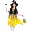 Deguisement Halloween Fille Costume Halloween Enfant DéGuisement dhalloween Mignon De SorcièRe Conte De FéE Ensemble Deluxe 