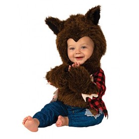 Forum Costume de loup-garou 301570 pour enfant - Marron, rouge, noir 2-3 ans