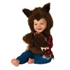 Forum Costume de loup-garou 301570 pour enfant - Marron, rouge, noir 2-3 ans