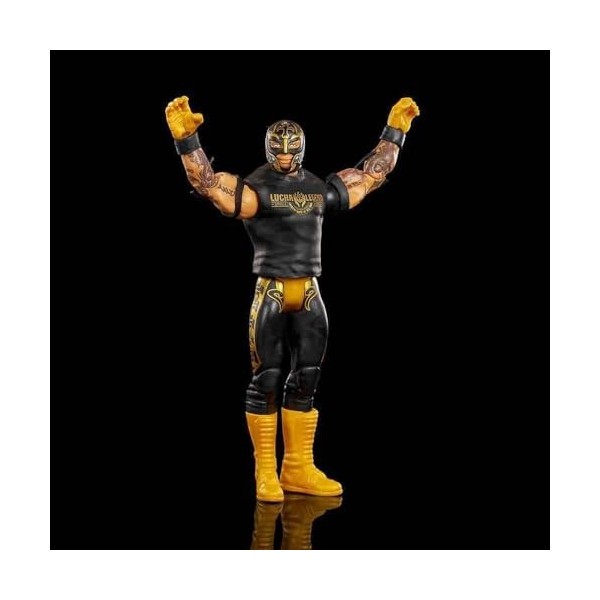 Mattel WWE Rey Mysterio Basic Series 140 Figurine de lutte