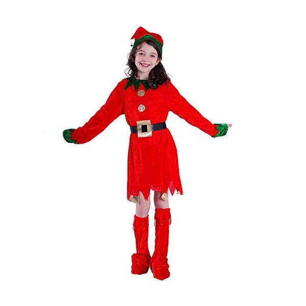 SEA HARE Costume de déguisement delfe de Noël Pour Fille S:4-6 Ans 