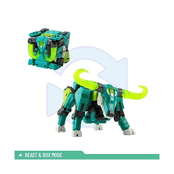 52TOYS Beastbox Série TOXICHORN Jouet de déformation pour enfants à partir de 15 ans - Figurine daction précieuse - Cadeau c