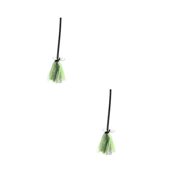 Amosfun 4 Pièces Balai Cosplay Costumes Adulte Halloween Costume Enfant En Bas Âge Robe Jeu De Rôle Jouets Pour Enfants Brico