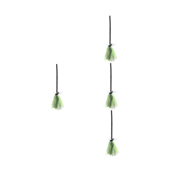 Amosfun 4 Pièces Balai Cosplay Costumes Adulte Halloween Costume Enfant En Bas Âge Robe Jeu De Rôle Jouets Pour Enfants Brico