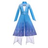 Lito Angels Deguisement Robe Reine des Neiges 2 Princesse Elsa Costume Aventure Enfant Fille, Manteau avec Cape Halloween Fêt