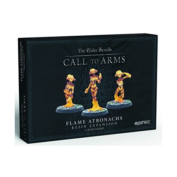 Modiphius Entertainment Elder Scrolls Call to Arms Flame Atronachs Miniatures Set