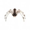 Smiffys 80395 Spider Skeleton Prop, unisexe, adulte, marron et blanc, taille unique