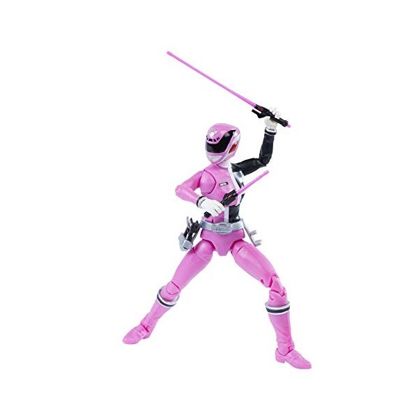 Power Rangers Lightning Collection S.P.D. Pink Ranger 6-Inch Premium Collectible Action Figure Toy with Accessories