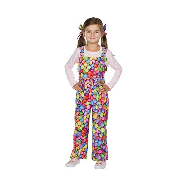 Rubies 12300-116 Salopette pour Enfant Multicolore Taille 116