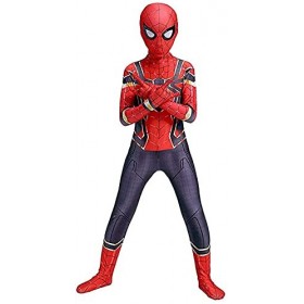 GUOHANG Déguisement Spiderman pour Enfants Unisexe Adultes Enfant Halloween Cosplay Superhero Jumpsuit 3D Imprimé Lycra Spand