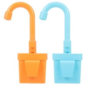 ibasenice Jouer Au Robinet 2 Pièces Cuisine Jouer Évier Jouets Lave-Vaisselle Électrique Jouer Jouet avec De leau Courante F