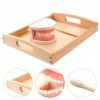 Toyvian 1 Jeu Aides Pédagogiques pour Le Brossage des Dents des Enfants Brossage Modèle Jouet Dentiste Jeu Faux Appareils Den