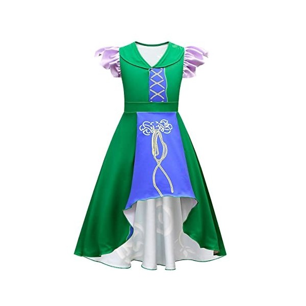 Déguisement Winifred Sanderson Enfants, Filles Winifred Sanderson Costume Robe de sorcière à manches longues avec cape Carnav