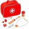 Mallette de Docteur avec Accessoires en Bois Doctor Set Molto