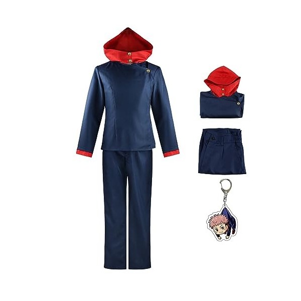 LYL100WT Inumaki Toge Cosplay Costume pour Jujutsu Kaisen Halloween Déguisement Performance Tenues Cadeau Fantaisie pour Enfa