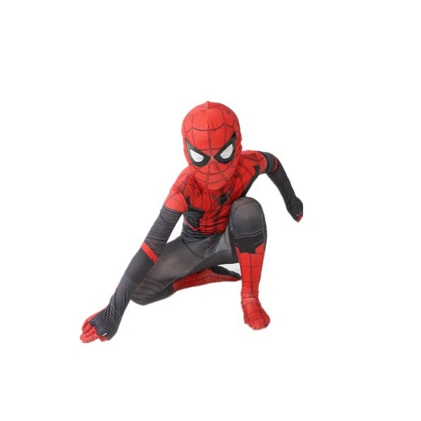 Costume Spiderman, pour enfant, combinaison de super-héros 3D, pour garçon, fille, cosplay, Halloween, Noël, carnaval, fête, 