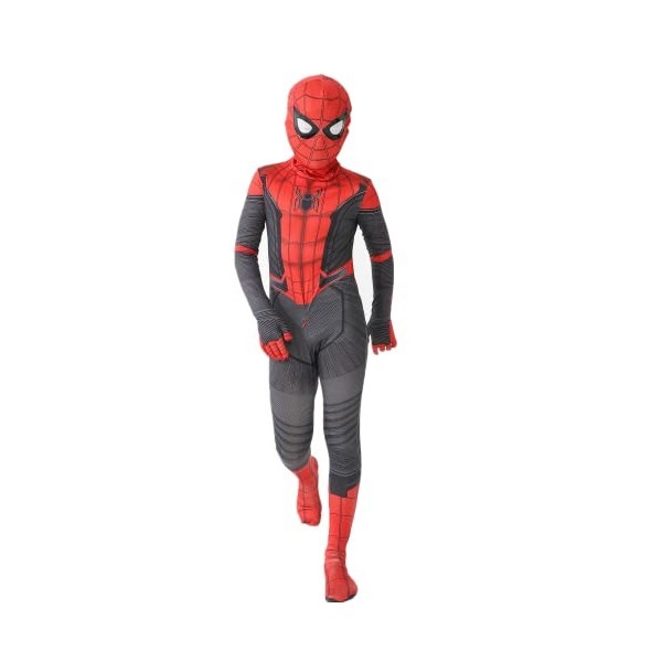 Costume Spiderman, pour enfant, combinaison de super-héros 3D, pour garçon, fille, cosplay, Halloween, Noël, carnaval, fête, 